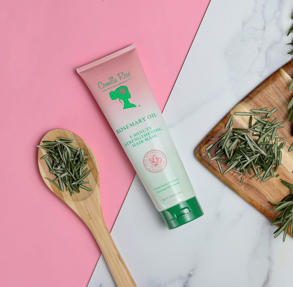 Camille Rose Rosemary Oil 5-Minute Hair Mask, 8.5 oz