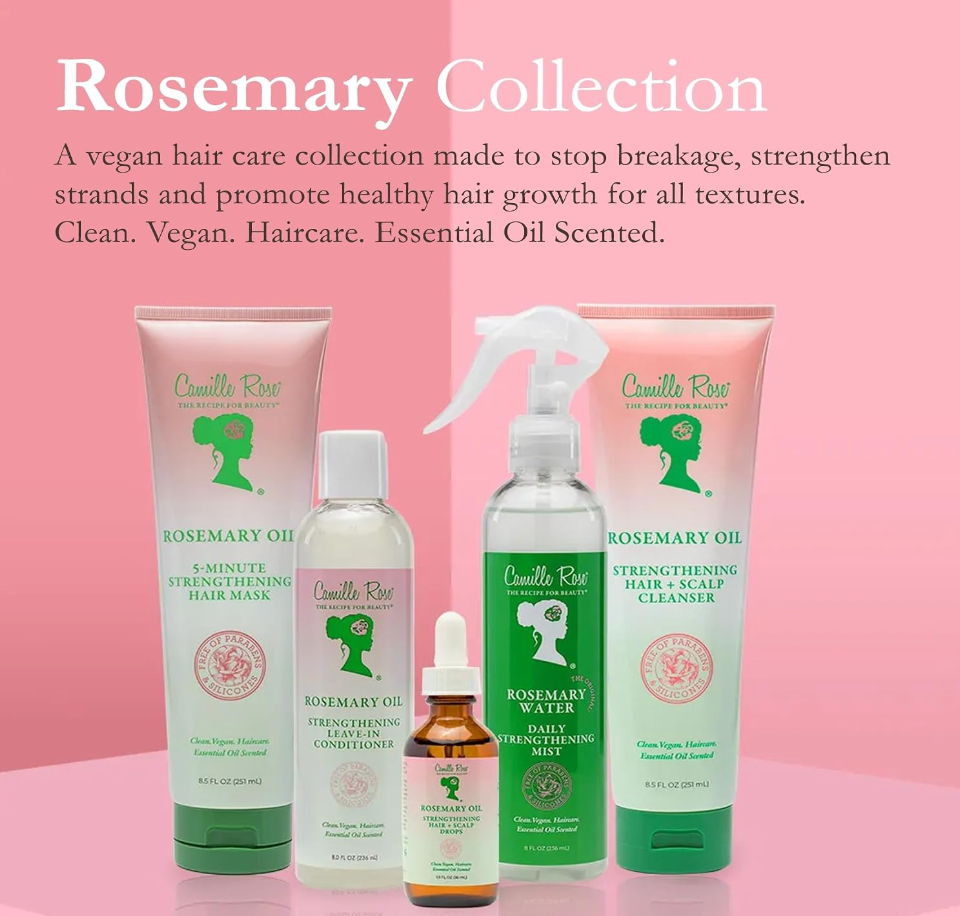 Camille Rose Rosemary Oil 5-Minute Hair Mask, 8.5 oz
