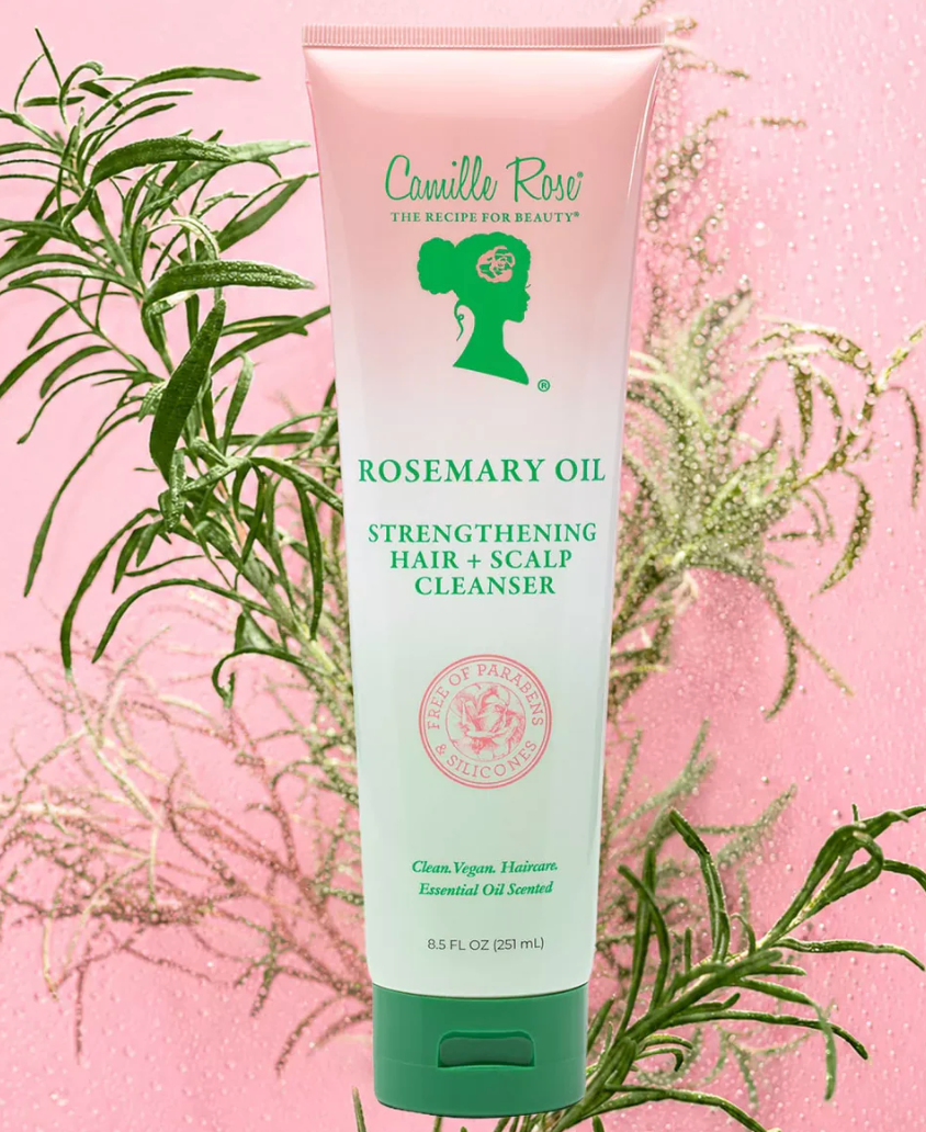 Camille Rose Rosemary Oil Strengthening Hair & Scalp Refresh & Revitalize Cleanser 8.5 floz