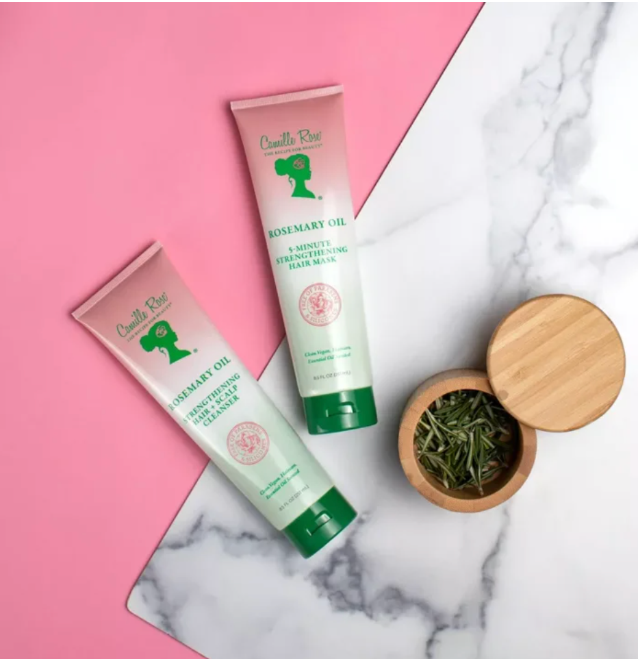 Camille Rose Rosemary Oil Strengthening Hair & Scalp Refresh & Revitalize Cleanser 8.5 floz