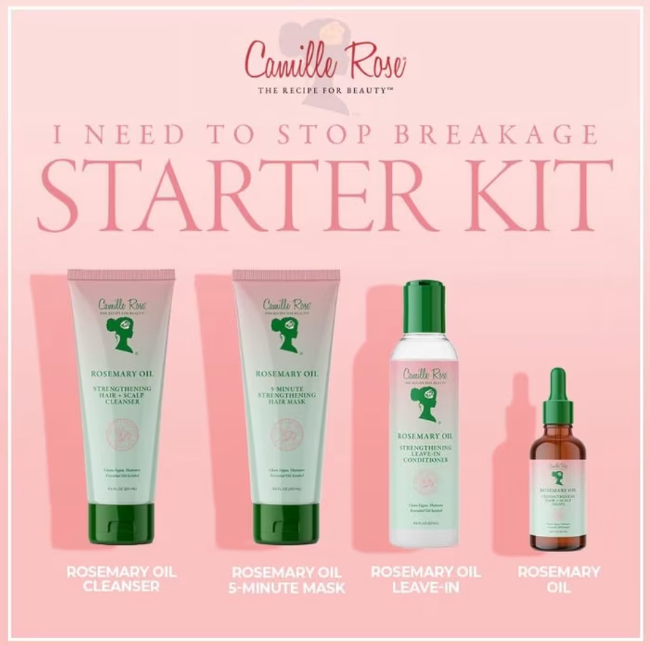 Camille Rose Rosemary Oil Strengthening Hair & Scalp Refresh & Revitalize Cleanser 8.5 floz