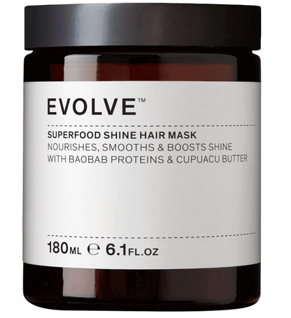 Evolve Organic Beauty Superfood Shine Hair Mask, 6.1 oz