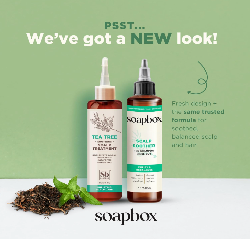 Soapbox Tea Tree Scalp Serum, 5 fl oz