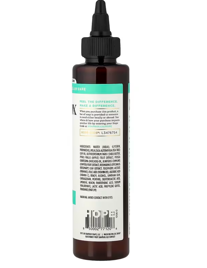 Soapbox Tea Tree Scalp Serum, 5 fl oz