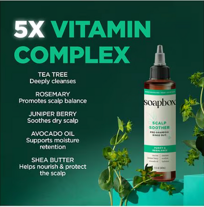 Soapbox Tea Tree Scalp Serum, 5 fl oz