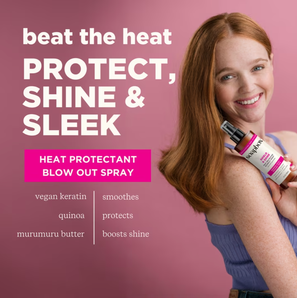 Soapbox Shield & Shine Hair Treatment, 8 oz