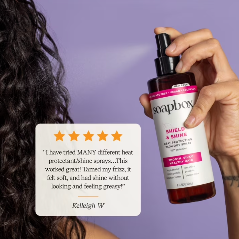 Soapbox Shield & Shine Hair Treatment, 8 oz