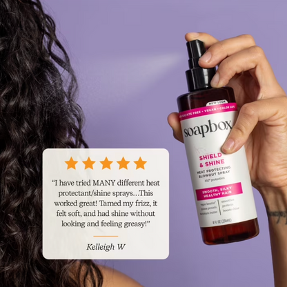 Soapbox Shield & Shine Hair Treatment, 8 oz