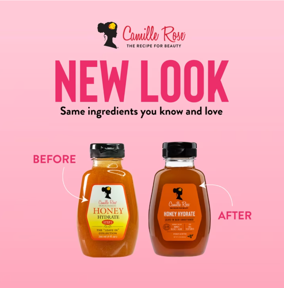 Camille Rose Honey Hydrate Leave-In Conditioner, 9 oz