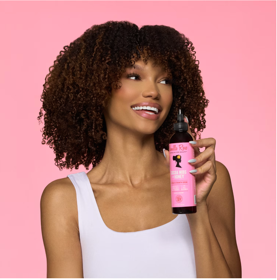 Camille Rose Cocoa Nibs & Honey Ultimate Growth Serum, 8 oz