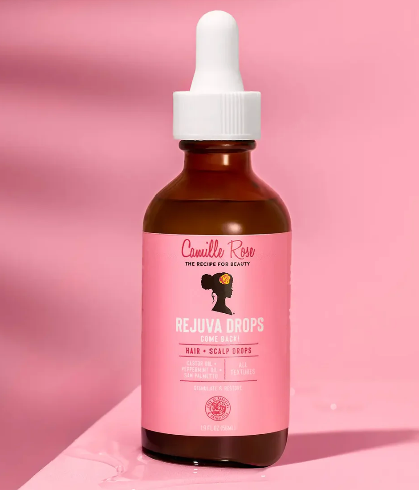 Camille Rose Rejuva-Drops Grow Back Hair Serum, 2 oz