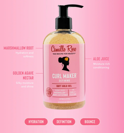 Camille Rose Curl Maker Defining Jelly, 12 oz