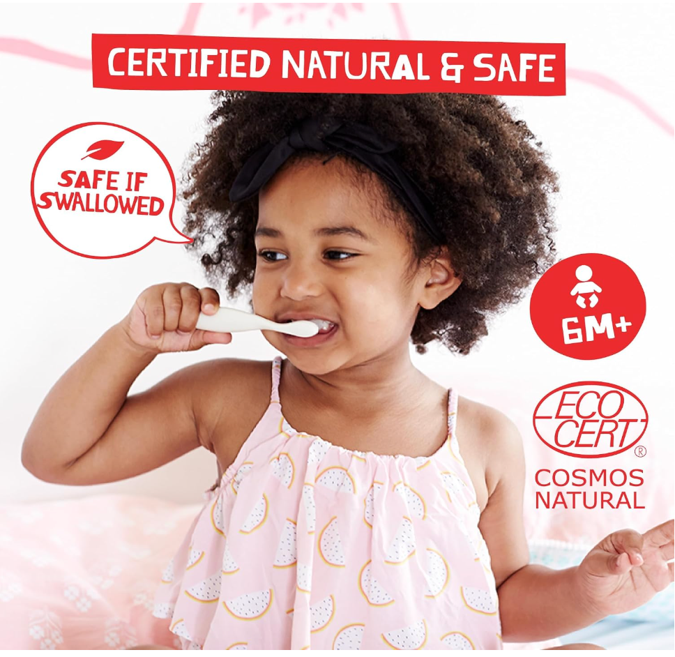 Jack N' Jill Kids Flavor-Free Toothpaste, 1.76 oz