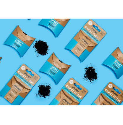 Dr. Tung's Activated Charcoal Vegan Floss, 30 yd