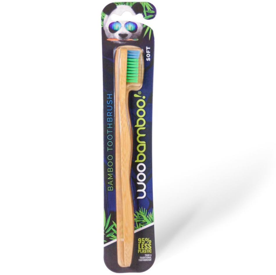 WooBamboo Adult Soft Toothbrush