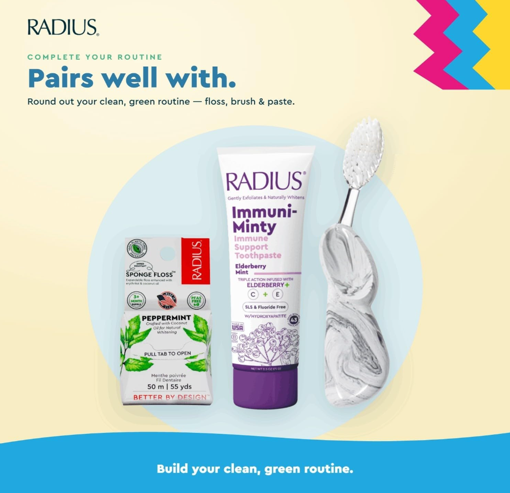 Radius Peppermint Dental Floss