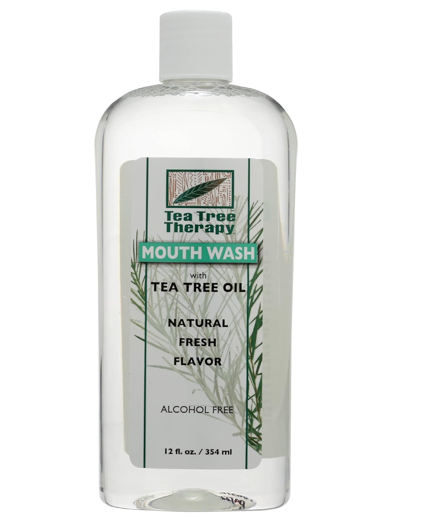 Tea Tree Therapy Alcohol-Free Natural Mouthwash, 12 oz
