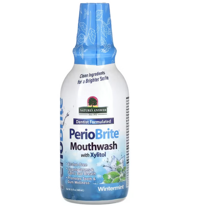 Nature's Answer Wintermint PerioWash Mouthwash, 16 fl oz