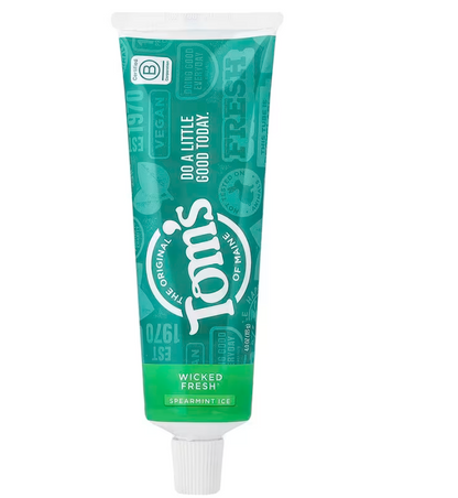 Tom's of Maine Spearmint Ice Toothpaste, 4 oz