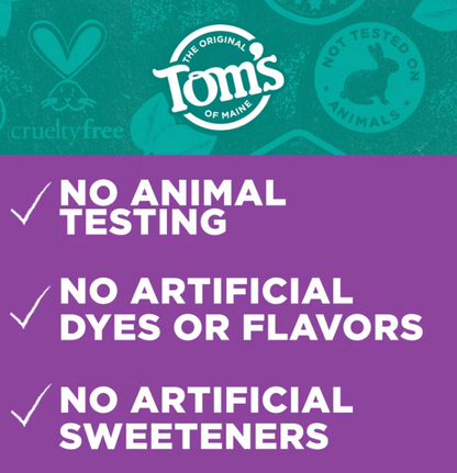 Tom's of Maine Peppermint Toothpaste Twin Pack, 8 oz