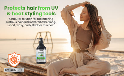 Organic 2 in 1 Shampoo Conditioner for Healthier Hair & Scalp - Sulfate and Paraben Free for Men & Women, 16.9 FL Oz-4