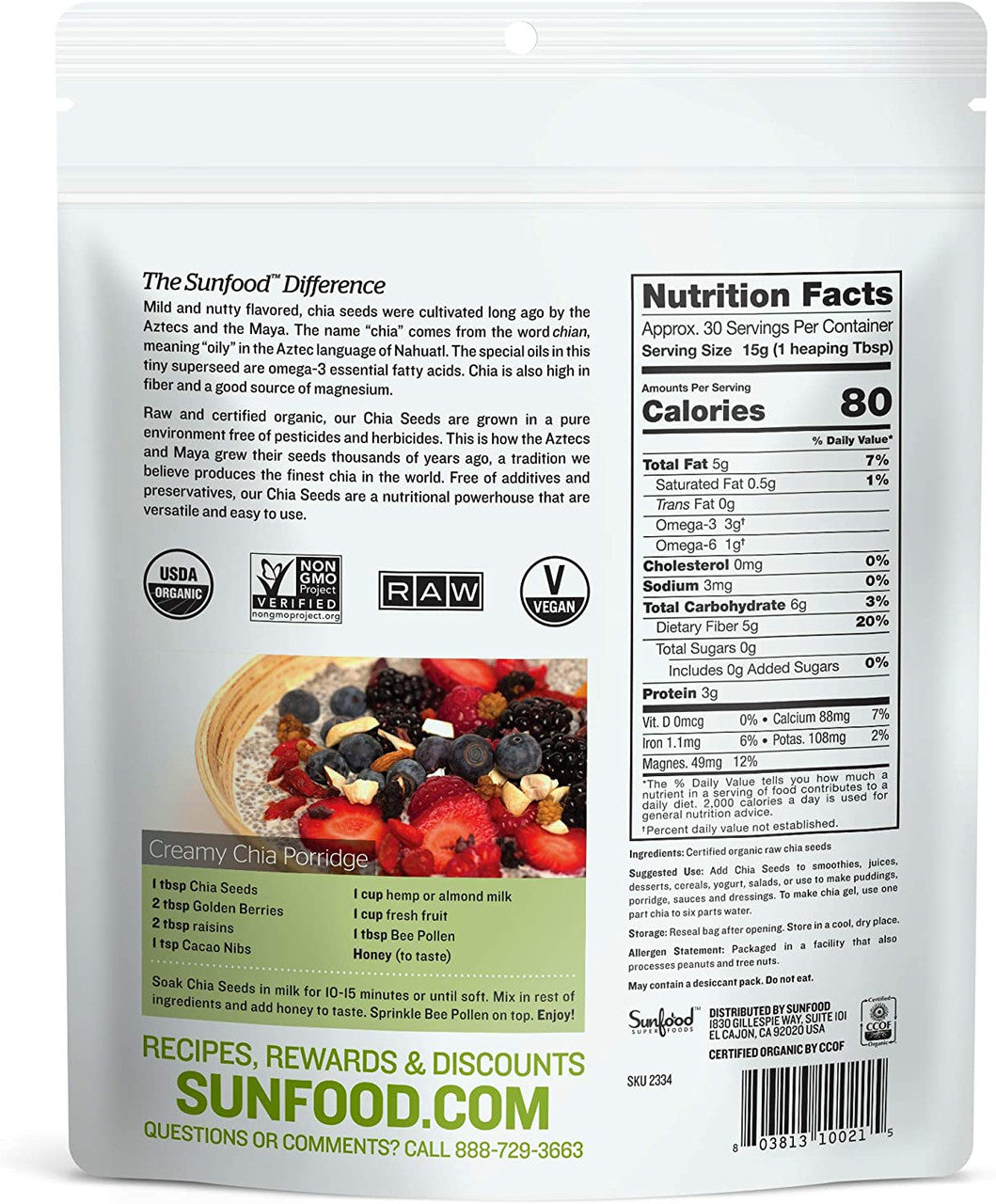 OG2 SUNFD CHIA SEEDS     (1x1.00)-1