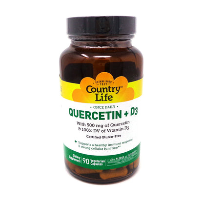 CLV QUERCETIN + D3 ( 1 X 90 CAP  )-0