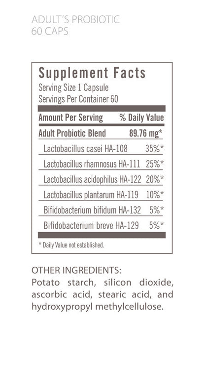 FLORA PROBIOTIC ADULTS ( 1 X 60 CAP  )-1