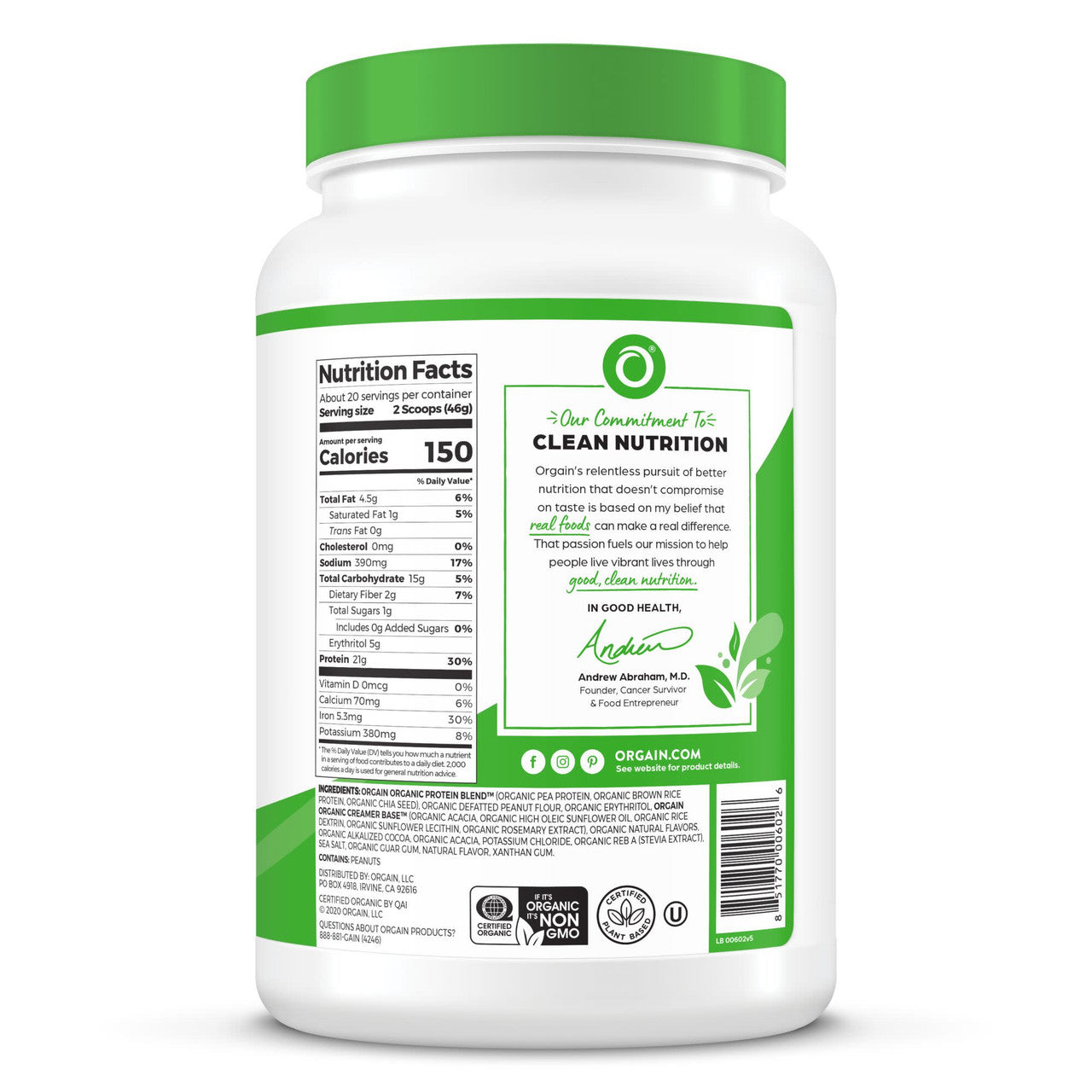 OG2 ORGAIN PRTN PWDR PB ( 1 X 2.03 LB   )-7