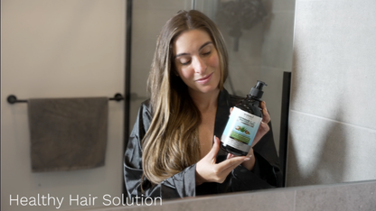 Organic 2 in 1 Shampoo Conditioner for Healthier Hair & Scalp - Sulfate and Paraben Free for Men & Women, 16.9 FL Oz-6